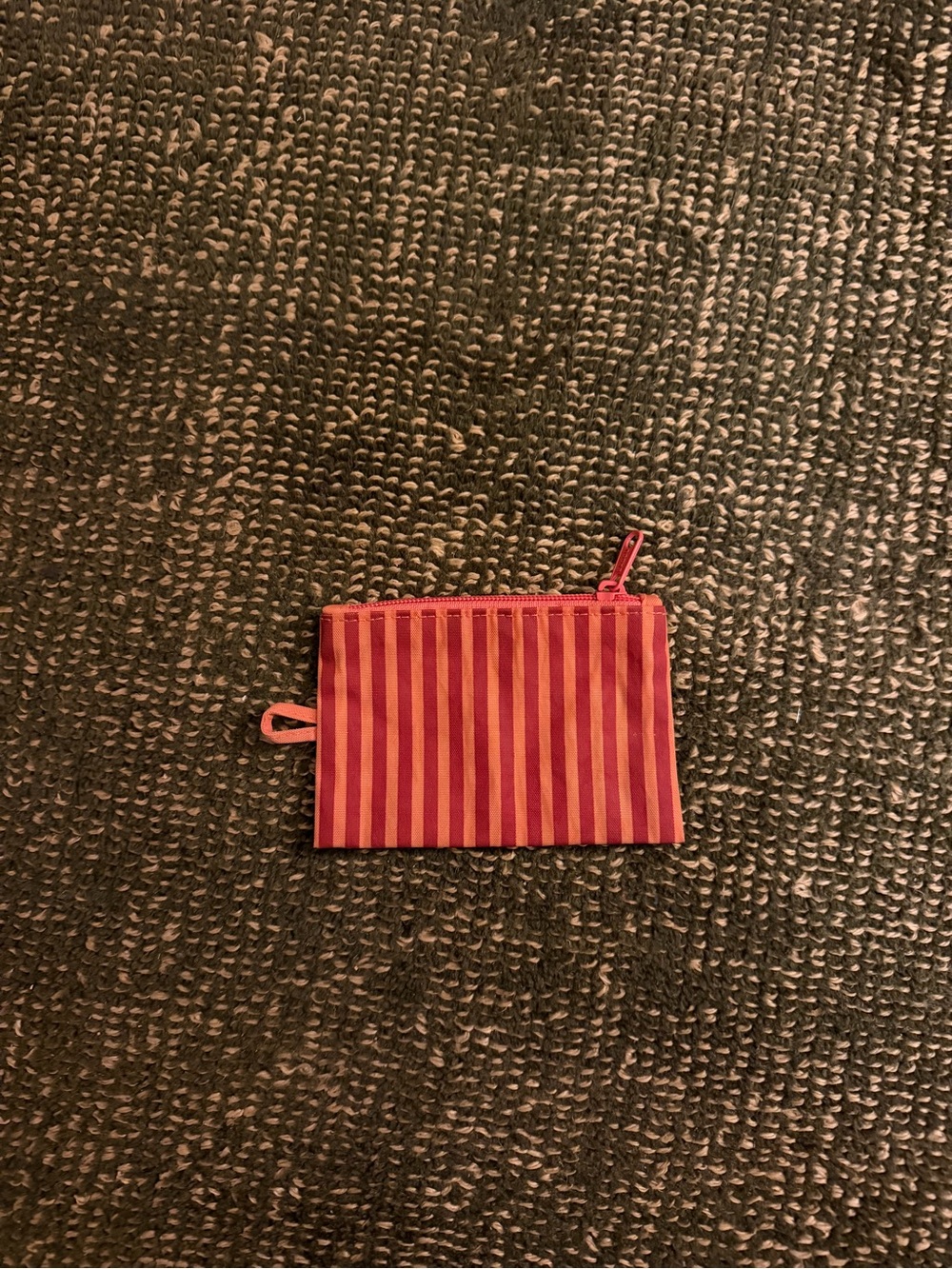 BAGGU small striped flat pouch